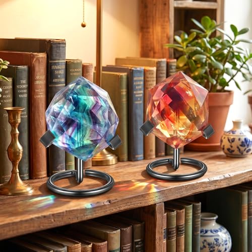 12 Pcs Metal Crystal Heart Stone Stand Crystal Ball Holder Rock Display Stand Mineral Specimen Display Easel Holder for Gemstones Fossils Agate Slabs Plates (Black, 2 x 2.36 x 2.44 Inch)