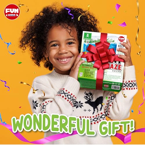 Science Ant Farm Kit for Live Ants, FunKidz Ant Colony Habitat Kit for Kids Gel Bug Terrarium House Watch Ants Dig Tunnels Entomology Learning Toys for Boys Gift