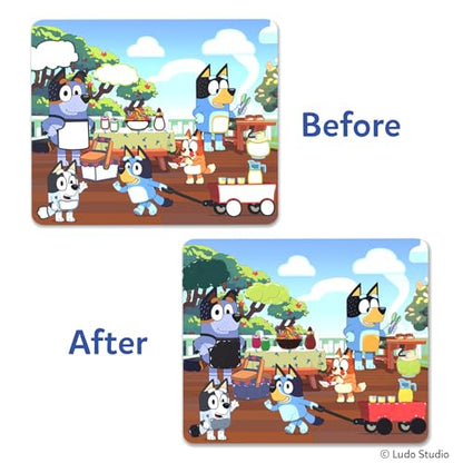 Skillmatics Dot It Bluey – Sticker Art, Travel Toy, Craft Kit for Kids - style: 2. Bluey