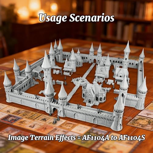 AUSPDICE Miniature Game Market Stalls, 25mm Scale Unpainted TTRPG Scenery - color: Af1104 P Market Stall Awning
