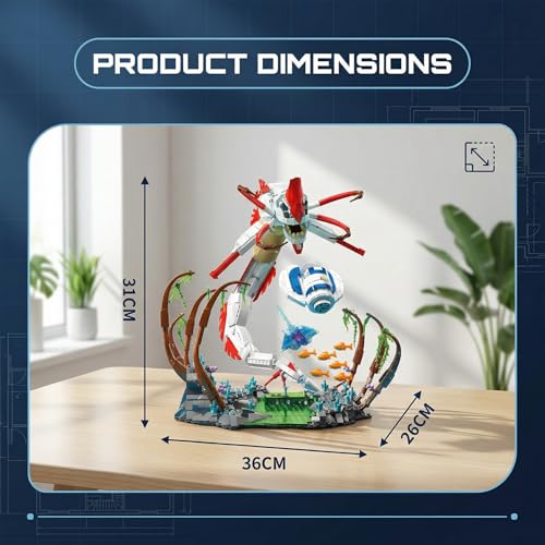 Mechanical Kraken Building Block Set Model Kit - color: Kraken