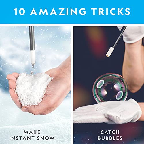 NATIONAL GEOGRAPHIC Craft Kits for Kids - Crystal Growing Kit, Grow 6 Crystal Trees in Just 6 Hours, Educational & Magic Chemistry Set – Science Kit for Kids with 10 Amazing Magic Tricks, STEM