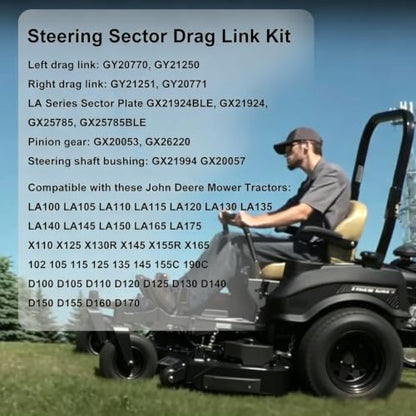 HQPASFY Steering Sector Drag Link Kit - color: L Series with Drag Link