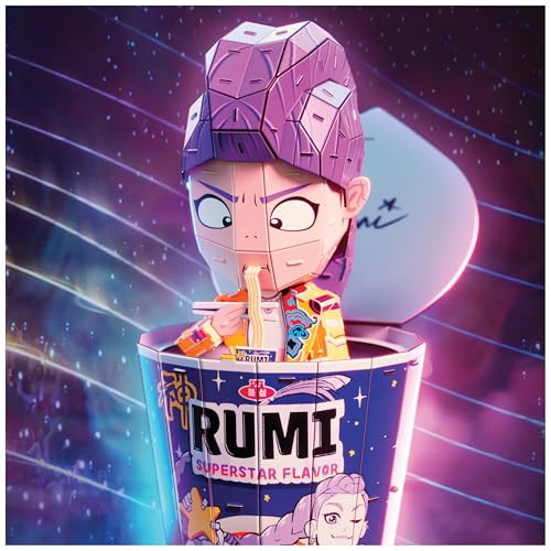 4D Build Kpop Demon Hunters Rumi in Ramyeon Cup 3D Puzzle Model Kit - style: Rumi in Ramyeon Cup,138 pcs