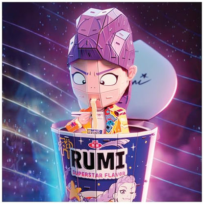 4D Build Kpop Demon Hunters Rumi in Ramyeon Cup 3D Puzzle Model Kit - style: Rumi in Ramyeon Cup,138 pcs