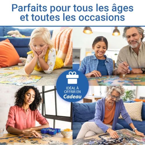 Ravensburger - Look Out Little Pigs - 1000 Piece Jigsaw Puzzle - Stunning Imagery a Classic Children's Tale - Vibrant Colors - Frameable - Premium Quality - Puzzles for Adults - style: Look Out Little Pigs