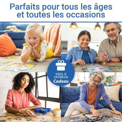 Ravensburger - Look Out Little Pigs - 1000 Piece Jigsaw Puzzle - Stunning Imagery a Classic Children's Tale - Vibrant Colors - Frameable - Premium Quality - Puzzles for Adults - style: Look Out Little Pigs