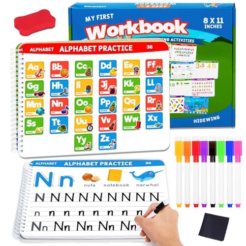 Preschool Learning Activities Pre K Workbooks Tracing Busy Book Age 3-5