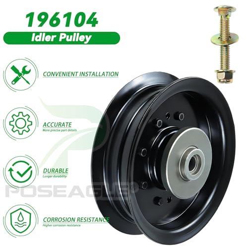 532196104 Husqvarna Idler Pulley for Husqvarna 48" 54" Z254f Mower - size: 1x196104