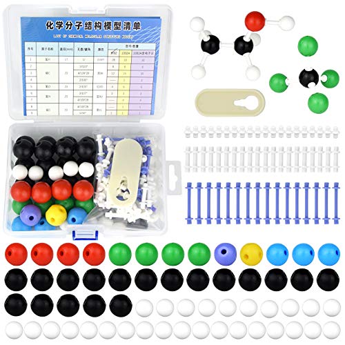 tiggell 136pcs Organic Chemistry Molecular Model Kit for Student Teacher