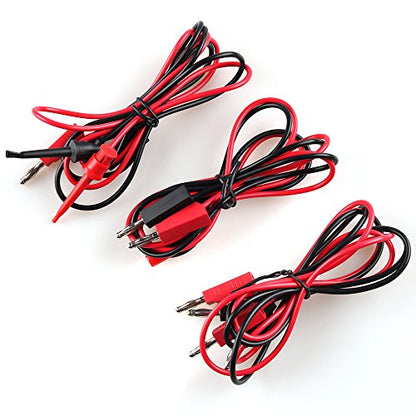 3 Pair Multimeter Leads Electrical Test Lead Kit
