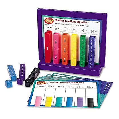 Learning Resources Deluxe Fraction Tower Activity Set