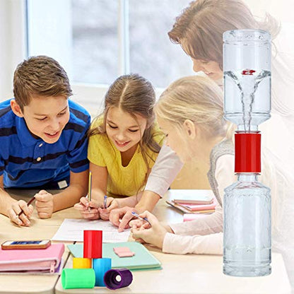 10Pieces Tornado Bottle Connectors Cyclone Plastic Suitable Kids' Science Experiments