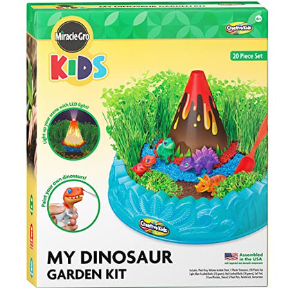 Creative Kids Miracle GRO Dinosaur Garden Kit, Multicolor - style: Dinosaur Garden