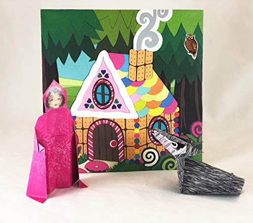My First Origami Fairy Tales Kit: Paper Models of Knights, Princesses, Dragons, Ogres and More! (includes Folding Sheets, Easy-to-Read Instructions, Story Backdrops, 85 stickers) (Tuttle Specials)