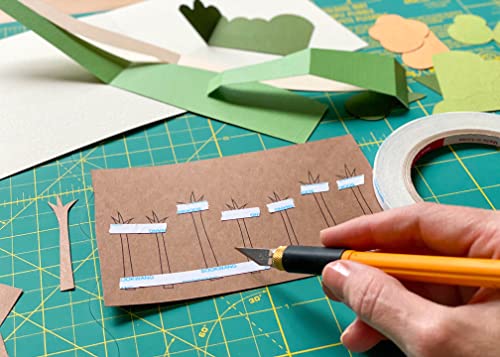 OLFA Graphic Art Knife with Cushion Grip (AK-4) - 4 Blade Style Set