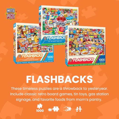 MasterPieces - 1000 Piece Jigsaw Puzzle, Breakfast of Champions, Fun for Adults, Family, Kids, Non-Glare Finish, 19.25" x 26.75" - size: 1000 Piece