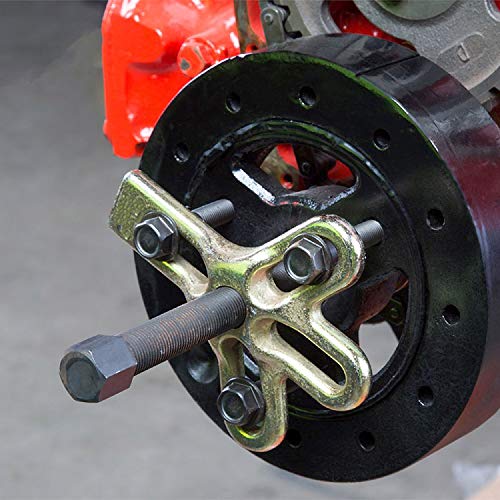 OEMTOOLS 37187 Harmonic Balancer Puller Kit Removes Harmonic Balancers - style: Puller Kit Green Case