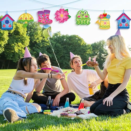 Feifeiya 24 Set Back to School Suncatcher Crafts, DIY Tissue Paper Kit Flower Umbrella Rain Boot Hanging Decor Window Art for Back to School Vbs Home Activity Party Favors(Rainy) - style: Spring Rainy