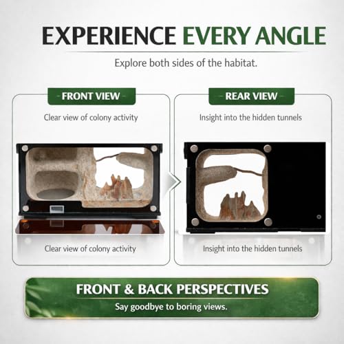 Strata Series - DualView M Ant Nest with Starter kit - size: DualView M