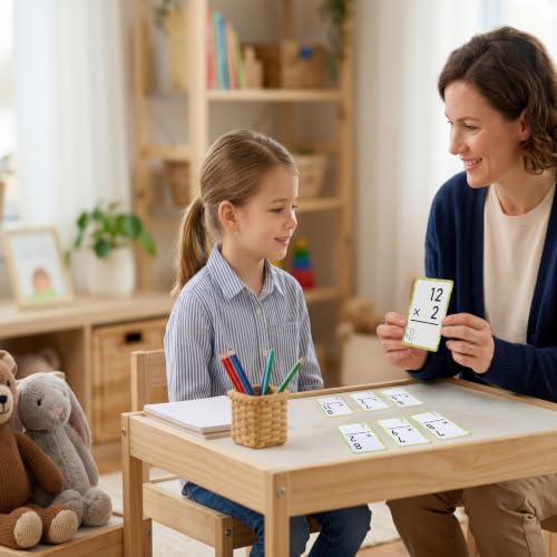 24 Case 52 Card Mathematics Flashcards Multiplication Flash Card - style: Multiplication & Division