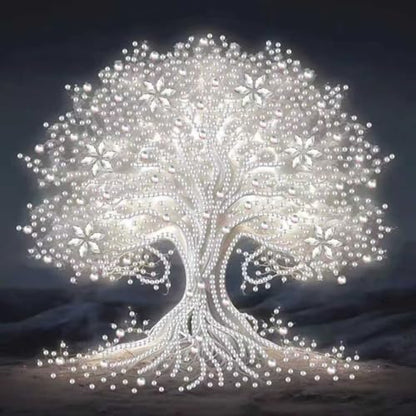 Diamond Art Painting Kits for Adults,Tree of Life Special Shape Gem Art Kit - color: YP081