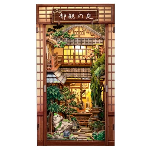 Fsolis Japanese Book Nook Kit Zen Garden - color: Serene Courtyard