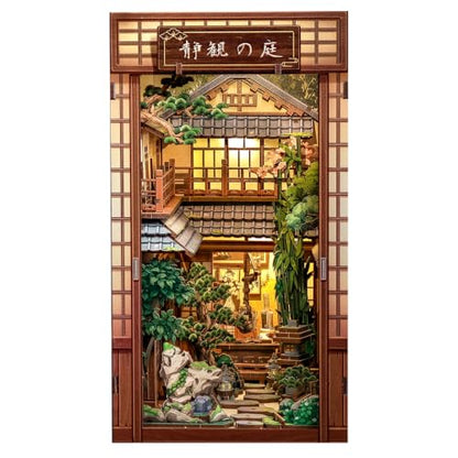 Fsolis Japanese Book Nook Kit Zen Garden - color: Serene Courtyard
