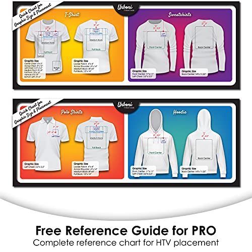 Tshirt Ruler Guide for Heat Press, XL Vinyl HTV DTF Alignment Tool - size: Original Model (1 pack)