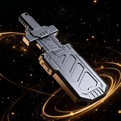 Metal Fidget Ejection Slider for Adults, Gunmetal