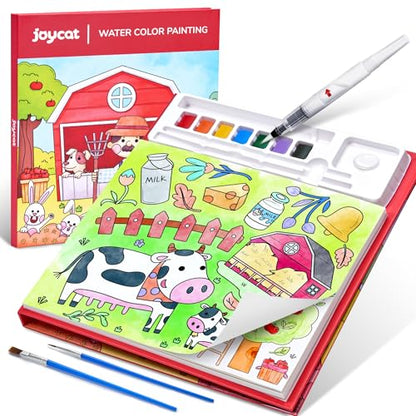 JoyCat Paint with Water Coloring Books for Toddlers (Farm) - style: Farm