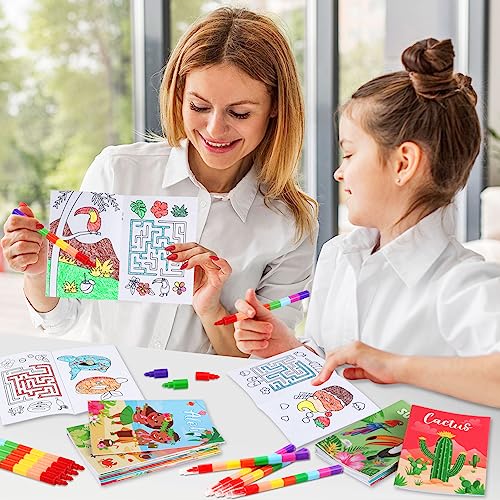 BenLouis 24 Pcs Summer Mini Coloring Books for Kids Party Favors - style: Summer