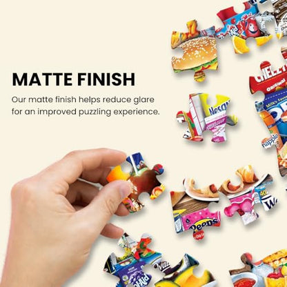 MasterPieces - 1000 Piece Jigsaw Puzzle, Breakfast of Champions, Fun for Adults, Family, Kids, Non-Glare Finish, 19.25" x 26.75" - size: 1000 Piece