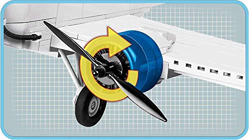 542 Pcs Historical Collection WWII Planes /5711/ Junkers Ju-52