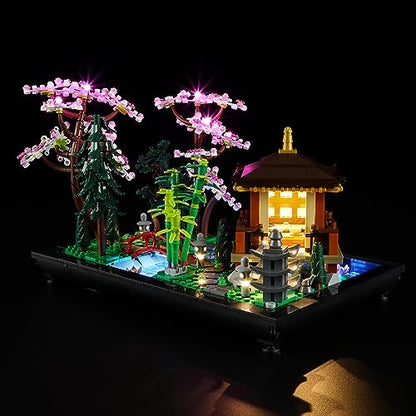 LIGHTAILING Light for Lego- 10315 Tranquil-Garden - Led Lighting Kit Compatible with Lego Building Blocks Model - NOT Included The Model Set - style: (Only Light) 10315 Tranquil Garden