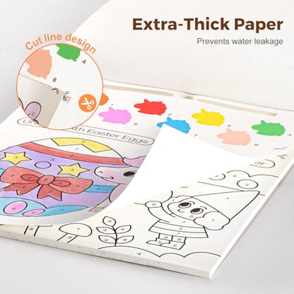 Jar Melo Paint with Water Books for Toddlers, Unicorns - style: Unicorns