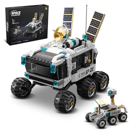 Lunar Rover Building Blocks Set for Boys Ages 8-12, STEM Space Toys for Kids to Assemble a Big Lunar Rover, Best Present for Boys and Girls Aged 8-14 (626PCS)
