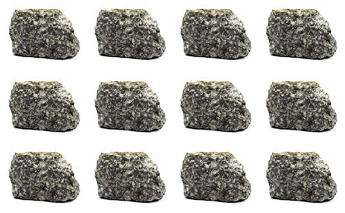 EISCO 12PK Raw Andesite, Igneous Rock Specimens - Approx. 1" - Geologist Selected & Hand Processed - Great for Science Classrooms - Class Pack
