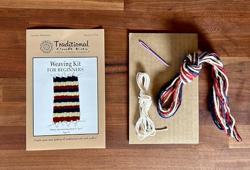 Traditional Craft Kits Weaving Kit for the Beginner
