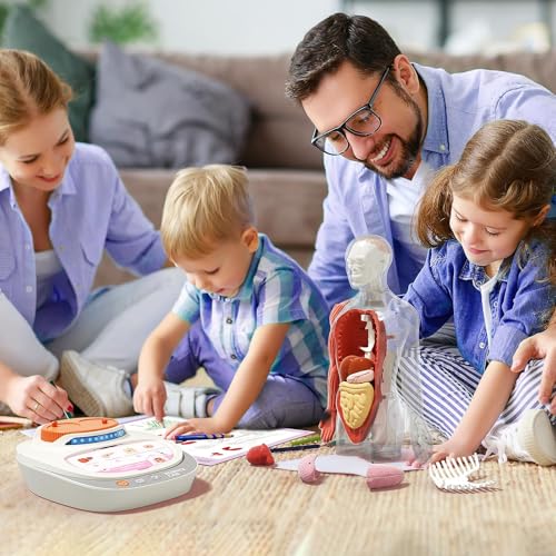 Science Can Human Body Model for Kids, Interactive Anatomy Learning Toys