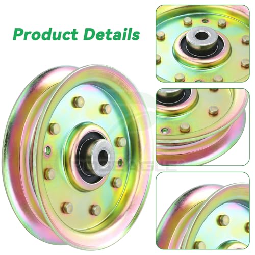 175820 Idler Pulley for Husqvarna 48 Inch Z4822 Z4824 Ride Mowers - size: 1x175820
