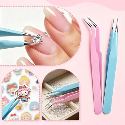 32Pcs Rhinestone Picker Tool, Nail Bedazzling Tools Rhinestones Wax Pencil