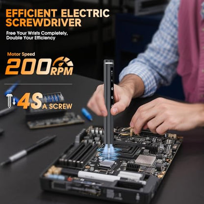 Mini Electric Screwdriver,Cordless Precision Small Screwdriver Set