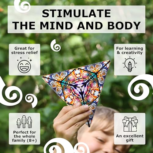 Shashibo DODECA Magnetic Puzzle Cube, Stress Relief Fidget Toy - color: Atlantis, size: DODECA
