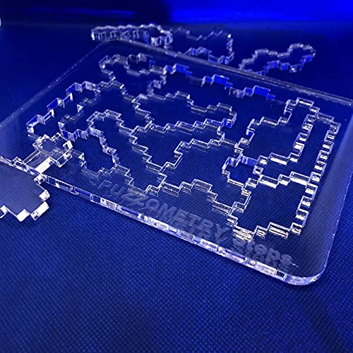 Puzzles (Puzzometry Steps) - Puzzometry: The Hardest Puzzle You'll Never Solve. Brainteaser, Logic Puzzle, Brain Teaser. Try All Seven Varieties of Puzzometry! - style: Puzzometry Steps