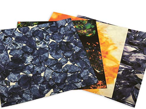 Origami Paper 200 sheets Birthstones 6" (15 cm): Photographic Designs of Gemstones: Double Sided Origami Sheets Printed with 12 Different Designs (Instructions for 6 Projects Included)