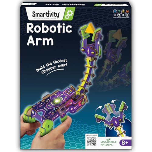 Smartivity Robotic Arm STEM Toy for Kids 8-14 Years