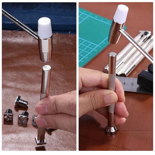 Mabor Dual Head Small Hammer, Lightweight Mini Hammer, 7.1 Inch