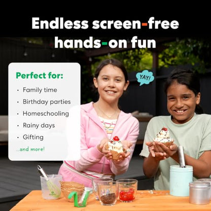 KiwiCo Science of Cooking Ice Cream Kit - STEM Chemistry Set for Ages 5+ - size: 8 x 11 x 6.1 inches