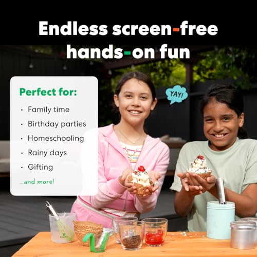 KiwiCo Science of Cooking Ice Cream Kit - STEM Chemistry Set for Ages 5+ - size: 8 x 11 x 6.1 inches